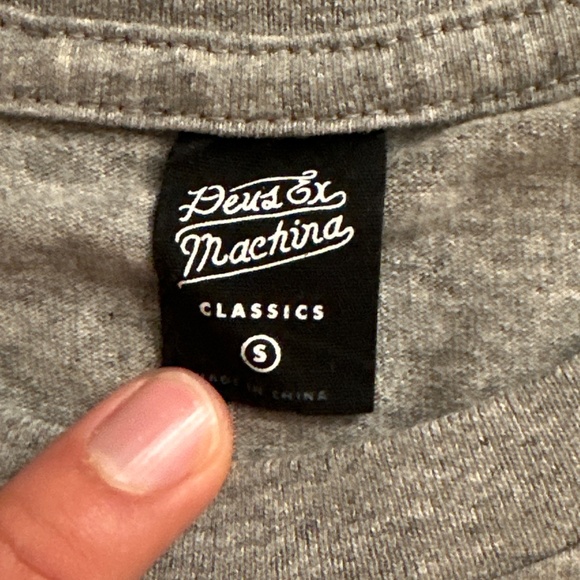 Deus Ex Machina Grey Shirt - Picture 5 of 5